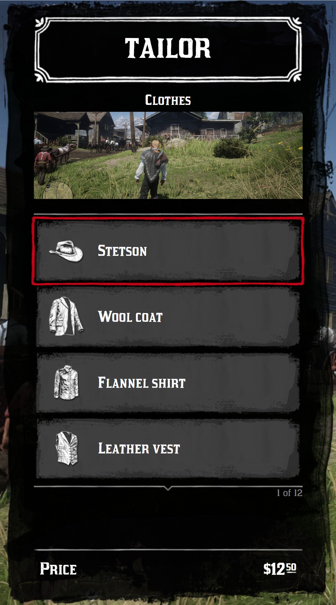 An image above the items